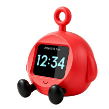 Interactive AI Companion Alarm Clock:Cute Alarm Clock That Offers Learning Support Companionship for Children A