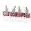 5Pcs for Salecom T80-T 3Pin SPDT Right Angled PCB Mount  Toggle  5A/125VAC 5