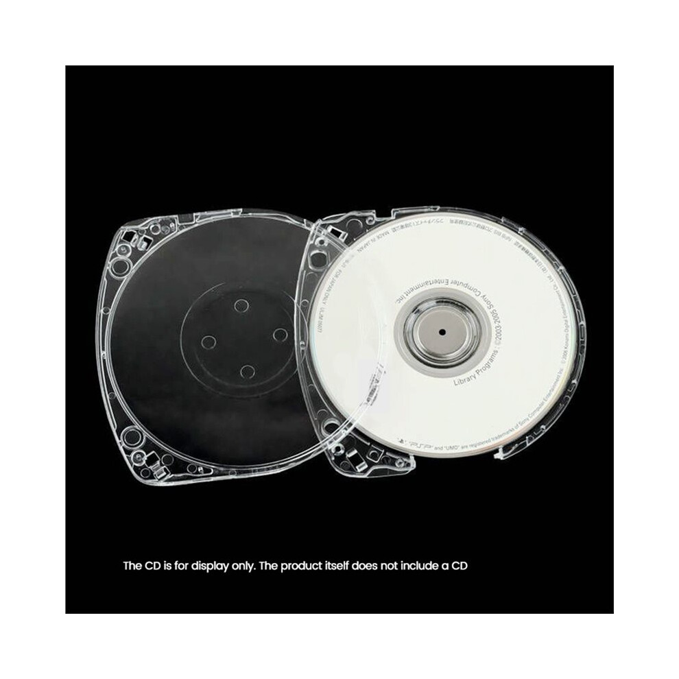 10Pcs Clear Umd Disc Case Shells For Psp 1000 2000 3000, Hard Plastic Game Storage Protective Box Covers 6033152331788