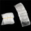 10Pcs Clear UMD Disc Case Shells for  PSP 1000 2000 3000, Hard Plastic Game Storage Protective Box Covers 5