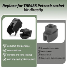 485 Radiator Petcock Socket Set, Semi-Open Radiator Drain Plug Removal Tool,1/4" Drive Steel Universal Socket for Car