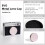 Lens Cap for Instax  EVO Camera ,Dust Proof Anti-Scratch  Portable EVO Camera Accessory Silver 4