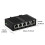 Industrial Ethernet  100Mbps High Performance 5 Port Compact Ethernet Splitter Unmanaged Network  Hub 6