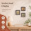 8PCS Small Shadow Box Frame 4'' Solid Wood Display Cases, Walnut  Display Frames for Keepsakes 5