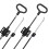 2 Pack Sofa Recliner Parts Pull Cable Replacement, D- Release Pull Handle with S Tip for Couch Sofa Recliner Repair 1