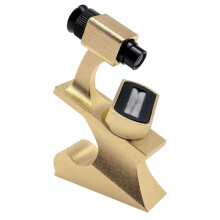 Diamond Girdle Viewer Cut Inspection Magnifier: Portable Gemstone Identification Tool for Observing Diamond Facet Silver