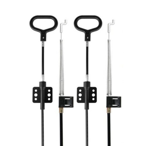 2 Pack Sofa Recliner Parts Pull Cable Replacement, D- Release Pull Handle with S Tip for Couch Sofa Recliner Repair 2