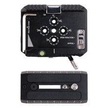 Q50 100mm Schnellwechselplatten-Kit für 501/502 oder für Gimbals,Universelle Kamera Schnellwechselmontage QR-Platte