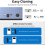 Dock de Disco Rígido Externo USB3.0 para SSD HDD M.2  NVMe de 2.5/3.5 Polegadas com Função de Clonagem Offline e Plugue EU 7
