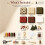 Festive Quilted Christmas Door Hanging DIY Sewing Kit for Beginners, Large Patchwork Fabric  Set 4