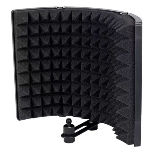 Portable Vocal Booth Ambient Reflection Filter Sound-Absorbing Foam Mic Isolation Shield Mic Soundproof Screen