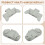 For IINE Retro Card Handle Ergonomic Handle Grip Mount for IINE Chronos Pocket Game Controller B 9