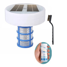 Swimming Pool Water Purifier Solar Copper Pool Ionizer Algae Inhibition Chlorine-Free Water Processor Pool Cleaning