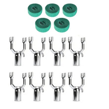 8 Pcs Tree Branch Support Metal Tree Crutch Support Device Tree Leaning Tree Straightening Kit Propping Branch