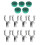 8 Pcs Tree Branch Support Metal Tree Crutch Support Device Tree Leaning Tree Straightening Kit Propping  Branch 1