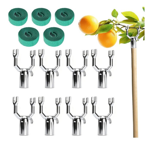 8 Pcs Tree Branch Support Metal Tree Crutch Support Device Tree Leaning Tree Straightening Kit Propping  Branch 1