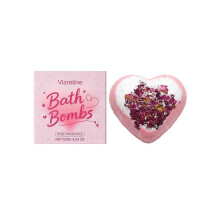 Viareline Rose Love Bath Salt Bubble Ball Plant Extract Essence Cleaning Pore Mild Water Supplementing Nursing