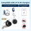 EVqiaoyi Type1 to Schuko Socket EV Adapter Male Discharging Plug Charging Station Accessories EU Plug 3