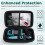 TOOLTOP ET615 Pro Network Cable Tester Multimeter 600M LAN Cable Mapping PoE LAN Cable Finder Ethernet Tester 4