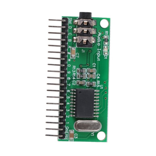 MT8870 DTMF Audio Decoder 16 Channels Phone Voice Decoding Controller for  Home Automation Relay Module 2
