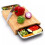 Wood Cutting Board with Slide Out Trays, Solid Butcher Block with Multi-Function Drawers 6