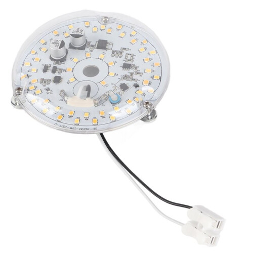 Kit de Substituição de Luz de Ventilador de Teto LED de 4 Polegadas 18W 3CCT Dimerizável, 120V Ideal para Casa e Local de Trabalho 1
