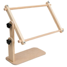 Adjustable Tabletop Embroidery Stand - Stitch Frame Holder, Embroidery Stand, Needlework Table Lap Hands-Free