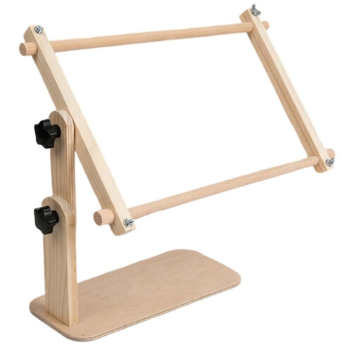 Adjustable Tabletop Embroidery Stand -  Stitch Frame Holder, Embroidery Stand, Needlework Table Lap Hands-Free