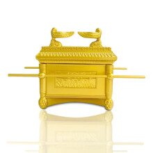 Replica Standbeeld van de Gouden Houten Heilige Getuigenisdoos Israël Tempel Tafeldecor Religieuze Opslag Sieraad Organizer
