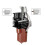 For  K1 Ceramic Heating Block Hotend Kit 320 High Temperature Upgrade with Durable Nozzle Heating Assembly 6