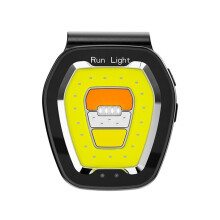 Tragbare LED-Bewegungsmelderlampe, Verstellbares Magnetisches -Outdoor-Akku-Licht für Angeln, Wandern, Arbeiten