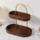 Wooden Multi Layer Cosmetic Storage Box Desktop Organizer for Makeup Perfume Lipstick Safe Material Exquisite 4