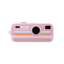 Keychain Camera 0.96 Inch Retro CCD Digital Camera 2K 16x Very Small Camcorder Video Recorder with Flash A