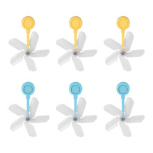 Air Guide Cover for Home Use Air Conditioning Fan Deflector Anti Direct Blowing Wind Shield for Cool Gift 6pc