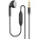 3.5mm Single Earbud with Mic, Wired Mono Earphone Inline Control Sleep Headphone for Driving, Calls, Work 1