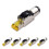 6Pack Tool Free Shielded RJ45 Cat 8, Cat8 Field Termination Plug, Cat8 Connector, Cat8 Plug 2
