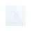 EU/UK Standard 1 Gang 1 Way Touch do  Crystal Glass Panel Touch do  Light Wall Only Touch Function Biały 1