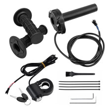 Full Twist Throttle with Rolling Bearing, Hand Throttle Grip with Key for Ridstar Q20 Ebike