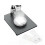 Microscope Universal Transmitted LED Light Bottom Light Stage Holder Adjustable Lamp Illumination for USB LCD Microscope 2