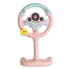 Portable Simulated Driving Steering Wheel Simulation Toy Children'S Educational Sounding Toy Small Steering Wheel Toy B