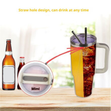 2i1 Kopp Dryck Divider för Cup 40oz Isolerad Mug Isbar Mug Liner Divider för Kök Camping och Resa C