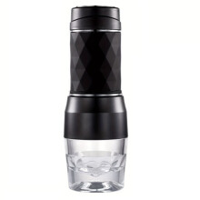 3 In1 Portable Coffee Machine Hot/Cold Water Manual Espresso Maker for Capsule & Ground Hand Press Brewer Hiking Travel