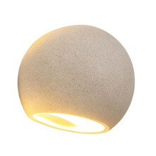 Przemysłowa Nowa Lampa Ścienna z Cementu do Salonu, Korytarza, Sypialni, Kinkiety Ścienne, Światło w Górę lub w Dół, Lampa Ścienna B