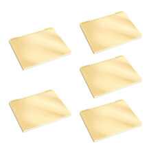 Loose-Leaf Journal B5 Stationery 60 Sheets/120 Pages Diary Sketchbook Notepad Books School Supplies Yellow