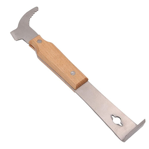 Wood Handle Honey Scraping Scraper Multifunctional Hive Scraper Beekeeper Beekeeping Hive Tool Apiculture Supplies