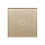 EU/UK Standard 1 Gang 1 Way Touch do  Crystal Glass Panel Touch do  Light Wall Only Touch Function Złoty 1