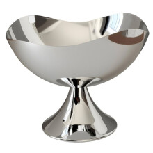 Elegant Metal Fruit Tray - Desktop Decor, Ornament, Snack Storage, Serving Tray for Living Room A