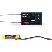 Radiolink Future Flight R7FG 2.4G Gyro Ontvanger Spanning Transmissie Telemetrie Lange Bereik RX Crawler Drift Auto