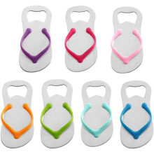 7pcs Bottle Opener Set, Stainless Steel Beach Themed Party Gift, Wedding Party Props,Beer Bottle Opener
