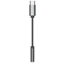 KZ-AM01 Cable Type-C to 3.5mm Audio Adapter 32bit/384kHz Hi-Fi DAC + IC Amplifier Dual Chip Earphone Audio Cable